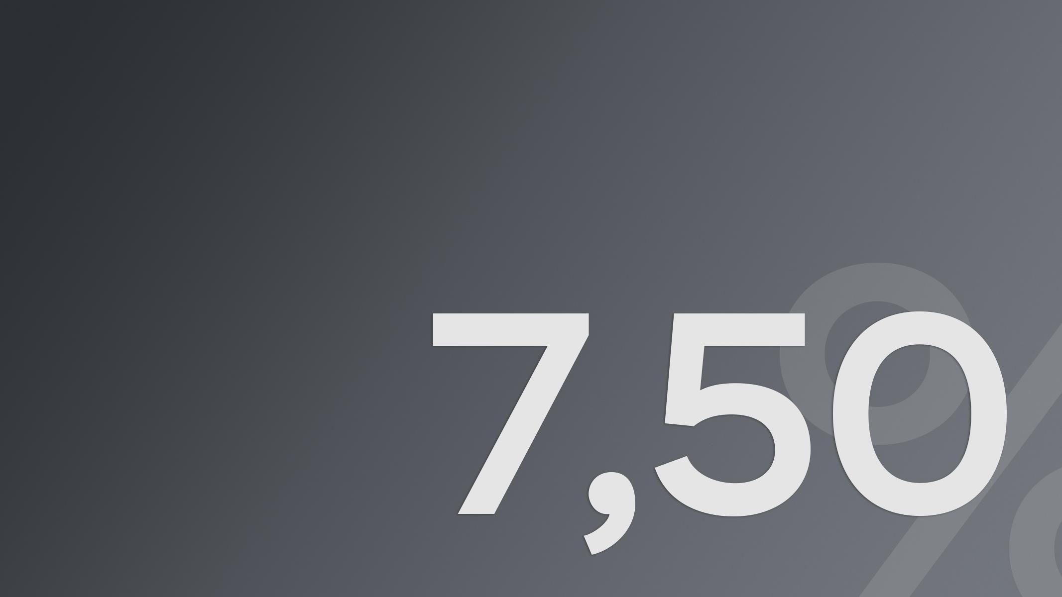 Банк России оставил ключевую ставку на уровне 7,5%