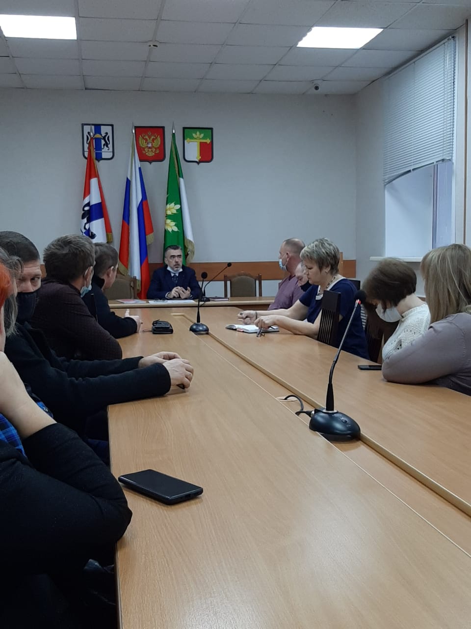 Встреча с предпринимателями Татарского района