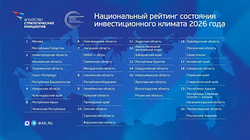 Новосибирская область вошла в топ-20 регионов РФ по инвестиционному климату